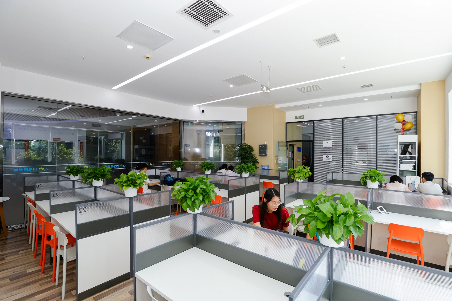 北京闪电背单词宣武门店学习区环境